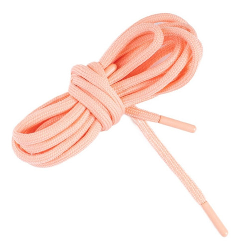 Cordón Redondo Para Ropa. Largo: 120 Cm Colores Sólidos Color Salmón