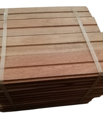 Piso Parquet Eucaliptus Grandis 3/4 X 6 Cm X 30 Cm D-dika