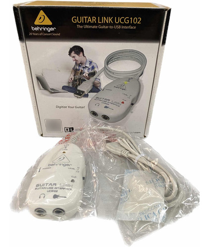 Interface De Conexão Para Guitarra Ucg102 Behringer Original