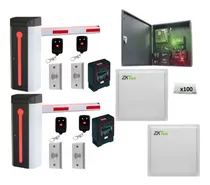 Comprar Kit Completo Barrera Vehicular Led 6mt Uso Continuo Wejoin  