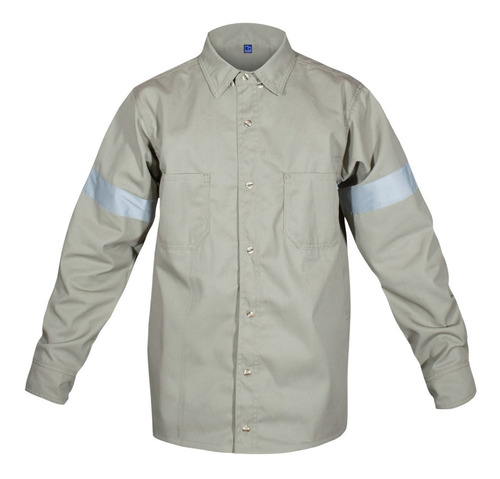 Camisa Industrial Ml, Cintas Reflejantes Uso Rudo Seguridad