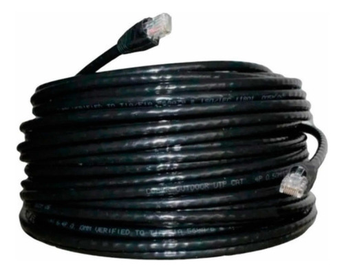 20 Mts Cat6 Cable Utp  Internet Intemperie Exterior