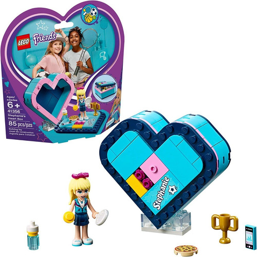 Bloques para armar Lego Friends caja corazon