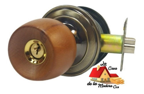 Cerradura De Madera Bluexpress 5831 Coffee Bl