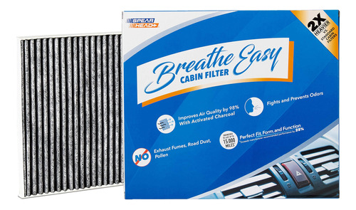 Filtro De Cabina Premium Breathe Easy Hasta 25 Mayor Vi...