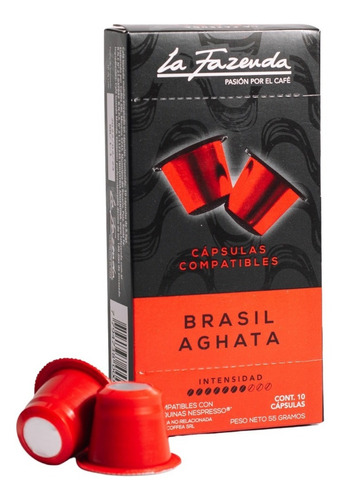 Cápsulas Compatibles Con Nespresso Brasil Agatha La Fazenda