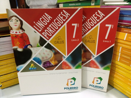 Lote Portugues Fundamental Poliedro 7°ano L 1e2 Aspecto Novo
