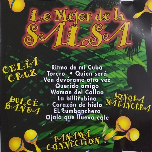 Salsa   Lo Mejor De La Salsa  Cd Nuevo Original Con 10 Tem 