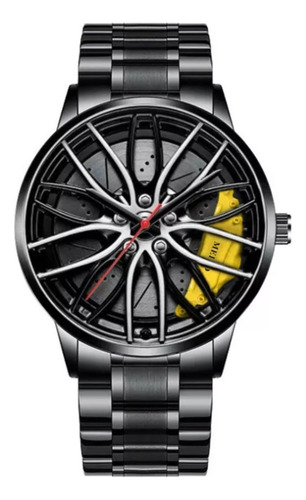 Reloj Original Moda Disco Llanta Rin Calipers Metal 4 Color