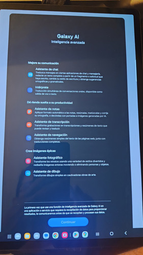 Tablet Samsung Galaxy Tab S9 Plus 12gb 256gb Gris Gris Oscuro