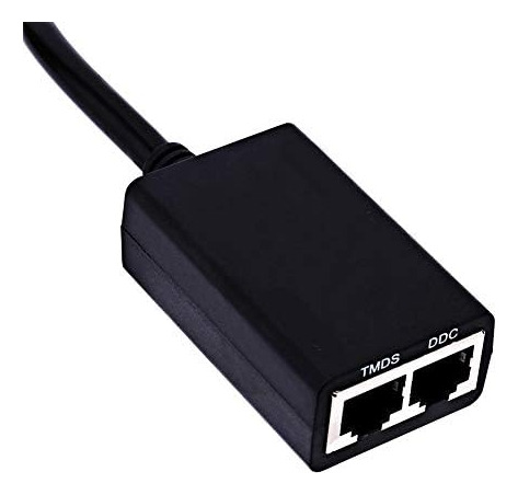 Convertidor Pusokei Cat6 Cat7 A Hdmi, Repetidor Extensor Lan