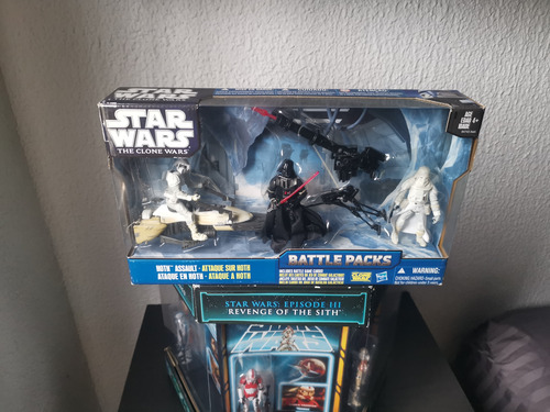 Star Wars Bsttle Pack Hoth Assault The Clone Wars (Usado)