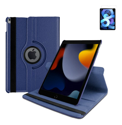 Funda 360 + Vidrio Compatible iPad 7 8 9 10.2 Air 3 Pro 10.5