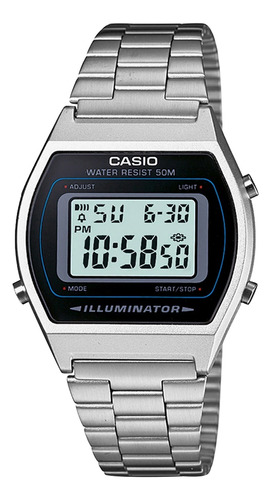 Relógio Casio Vintage B640wd-1avdf Prateado