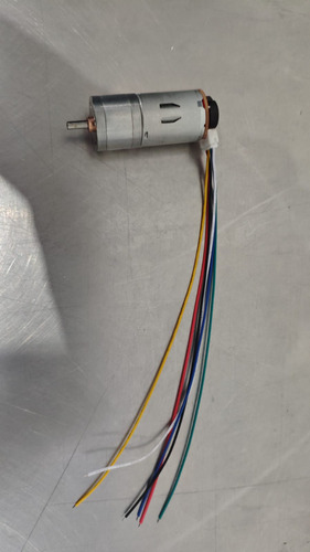 Motor Dc 6v 100rpm Com Encoder C/ Nota Fiscal