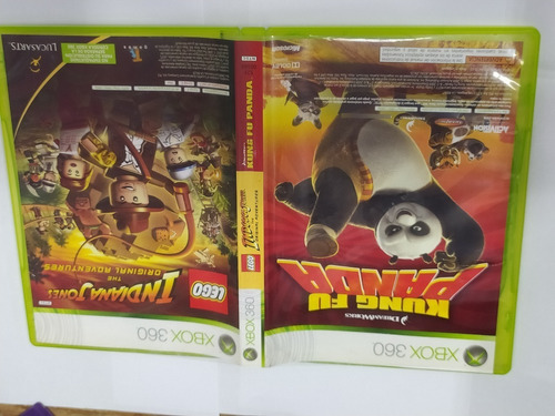 Longaniza Games... Xbox 360 Kungfu Panda Y Lego Indiana 