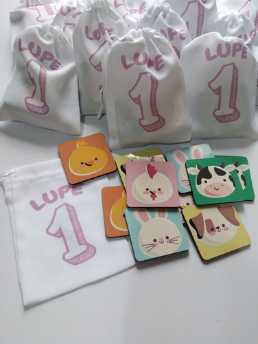 Memo Test Madera Souvenir Personalizado Ideal Cumple X 30 Un