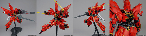 Gundam Unicorn Sinanju Master Grade Mg Kit 1/100 Gunpla Jp