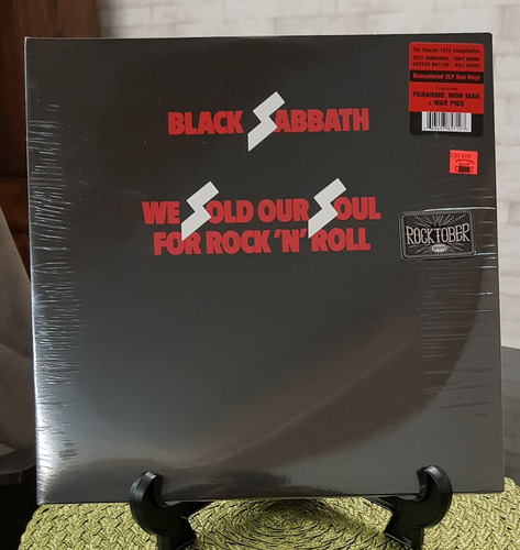 Lp Black Sabbath We Sold Out Soul For Rock N Roll - Lps Red