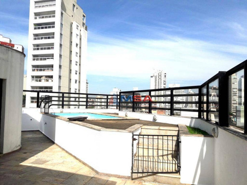 Cobertura Duplex Á Venda Em Perdizes, Com 236,0m2, 2 Suítes, Mais 01 Dormitório, Piscina, Churrasqueira E 3 Vagas De Garagem. - Co0323