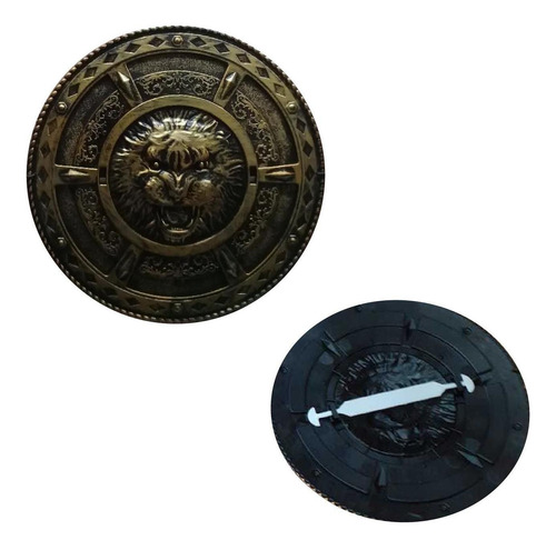 Disfraz Juego De Gladiador Espada Escudo Armadura Color Plat