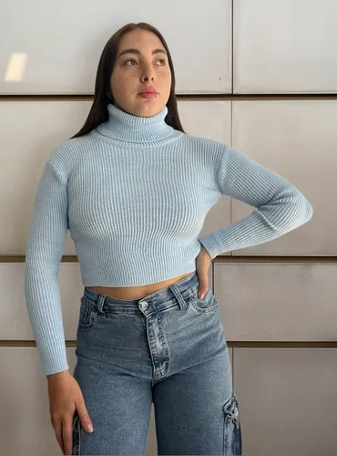 Polera Tejida Crop