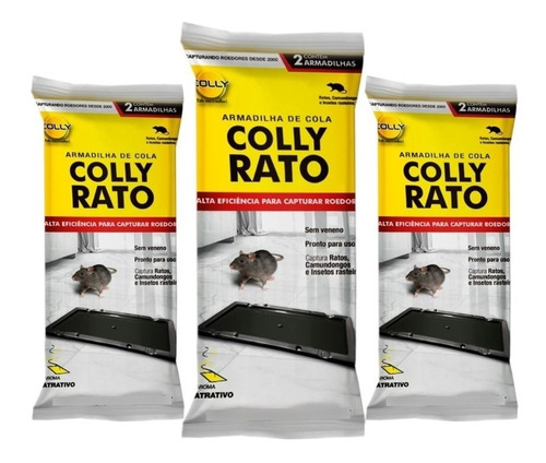 Colly Adhesiva 3 unidades ratoeiras