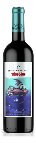 Vino Estrella De Los Andes Wine Glass Malbec