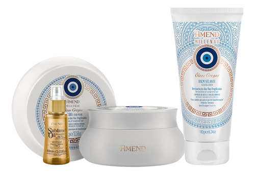 Amend Óleos Gregos Mascara + Balm Selante + Sublime Oil