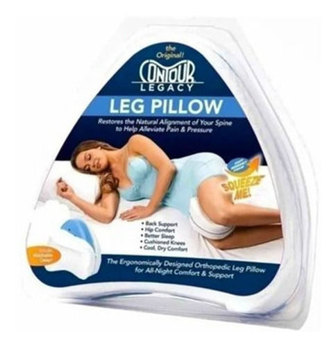 Imagen 4 de 9 de Almohada Ortopédica Viscoelastica Memory Rodillas Y Piernas