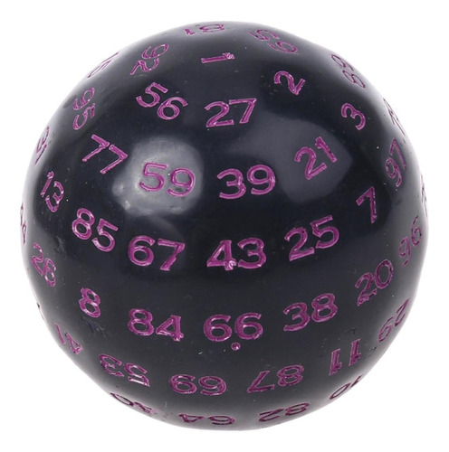 Juego De Dados De Acrílico De Múltiples Caras D100 Dice Fami