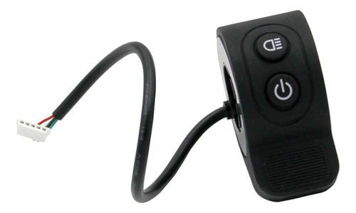 De Scooter Eléctrico, Botón De, Freno De Para Negro