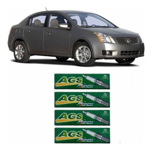 Jogo De Velas Nissan Sentra 2.0 2007 2008 2009 2010 2011 12