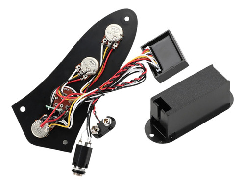 Partes De Bajo De Control Eléctrico De La Placa De Negro