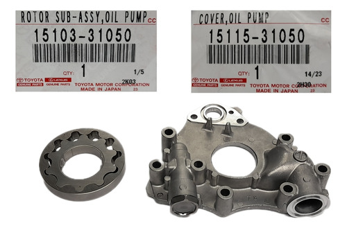  Bomba Aceite Rotor Y Tapa Fortuner 4.0 2007-2020 1gr