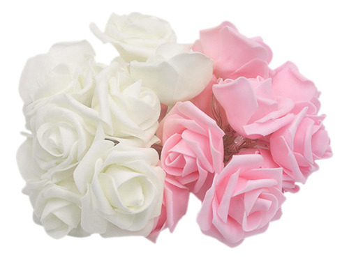 Guirnalda De Luces Led Con Flores Rosas De 59,06 Pulgadas,