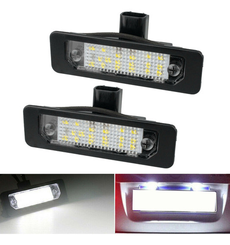 Para Luz De Matrícula Led 18smd De Carro Para Fusion Fiesta