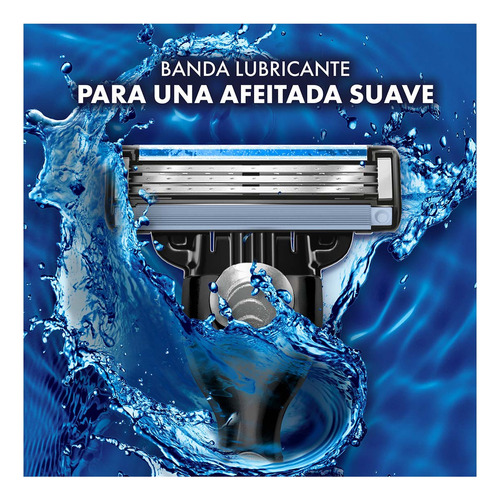 Kit Gillette Mach3 Rastrillo para el Afeitado Cara y Cuerpo más 1 Estuche