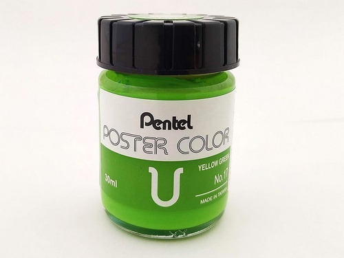 Tinta Guache Pentel Poster Color Verde Citrico 17 30ml