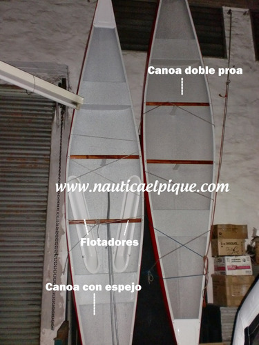 Canoa Canadiense Olympic Marine Náutica El Pique - Quilmes