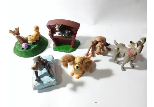 Set Juguetes La Dama Y El Vagabundo Vintage Mcdonald s 6 P