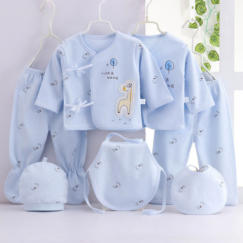 Conjunto De Ropa Suave Para Bebé Recién Nacido De Algodón De