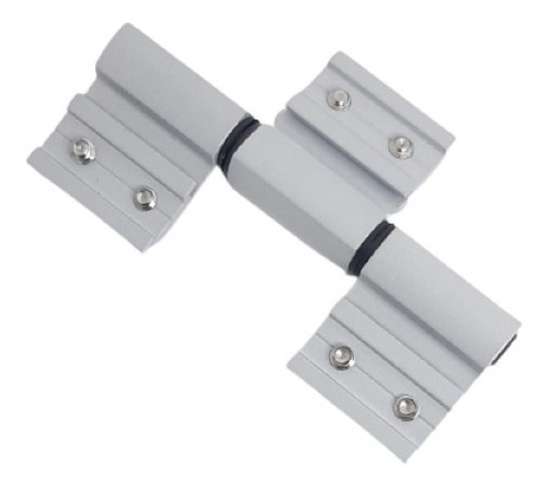 Dobradica Encaixe Tripla Linha Suprema Porta Lateral Branco