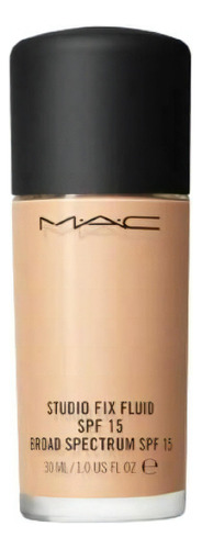 Base de maquillaje líquida MAC Studio Fix Fluid FPS 15 tono nc18 - 30mL