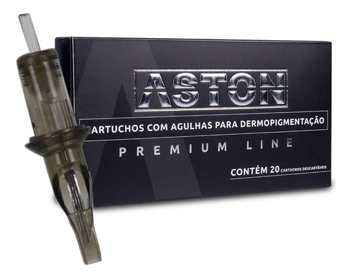 20 Unidades Cartuchos Premium Aston Rm Para Tatuagem Tattoo Calibre Da Agulhas 3011