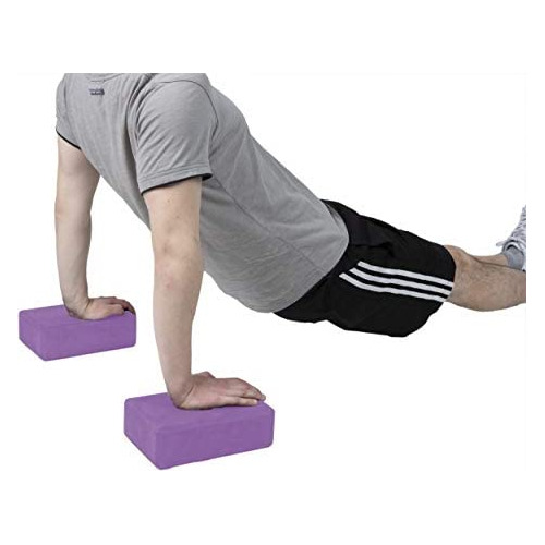Bloque De Yoga (juego De 2) Bloques De Espuma Eva De Al...