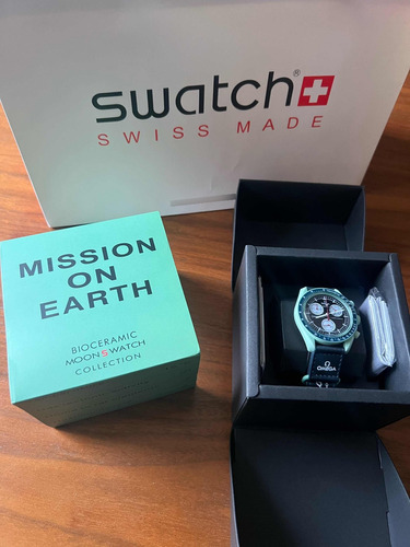 Omega X Swatch Mission To Earth