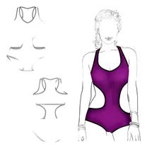 Comprar Moldes Trajes De Baño Trikini Mujer