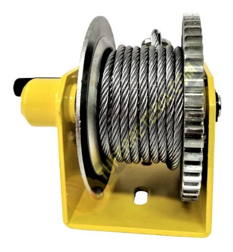 Winch Malacate Manual 2500 Lb Cable Tipo Pesado Uyustools