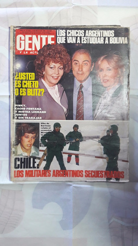 Revista Gente 824 Pinky Fontana Mirtha Legrand